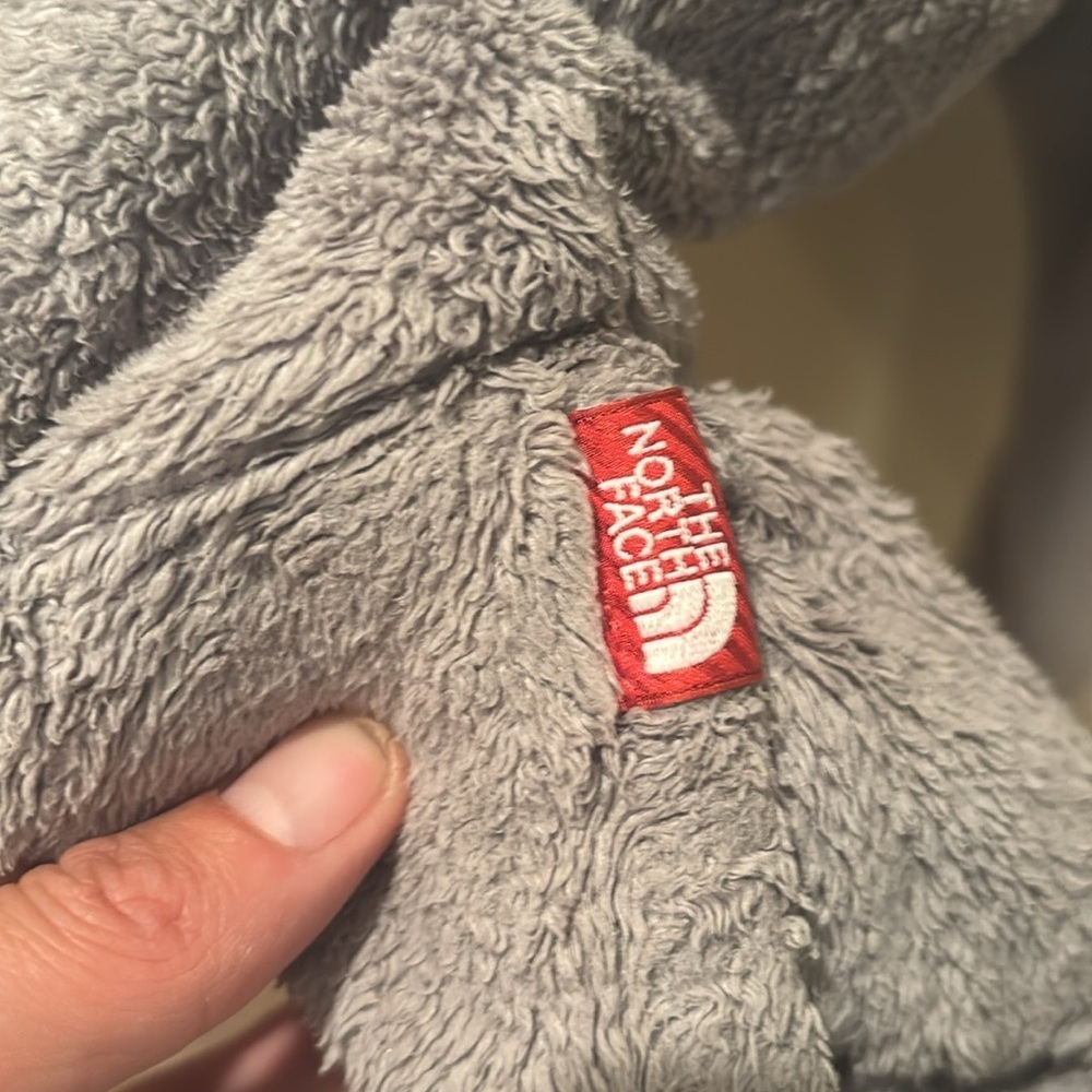 The North Face Gray Fleece pullover Jacket - Picture 8 of 10